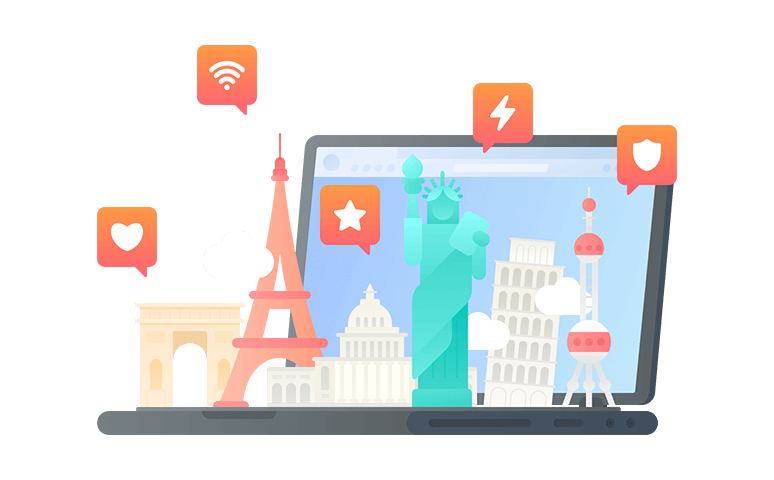 在南极洲连接到中国的代理 - 返华VPN