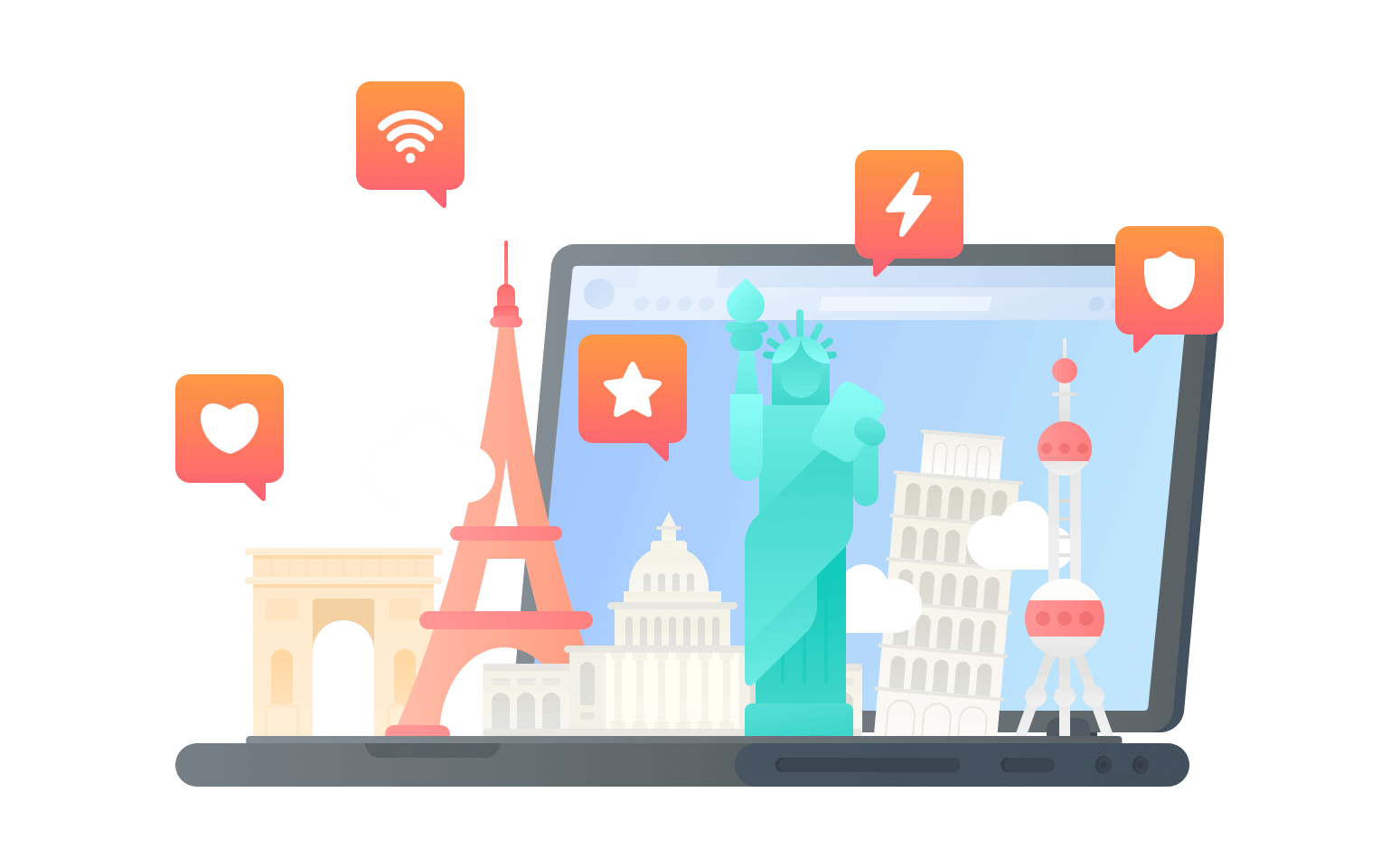 在南极洲连接到中国的代理 - 返华VPN
